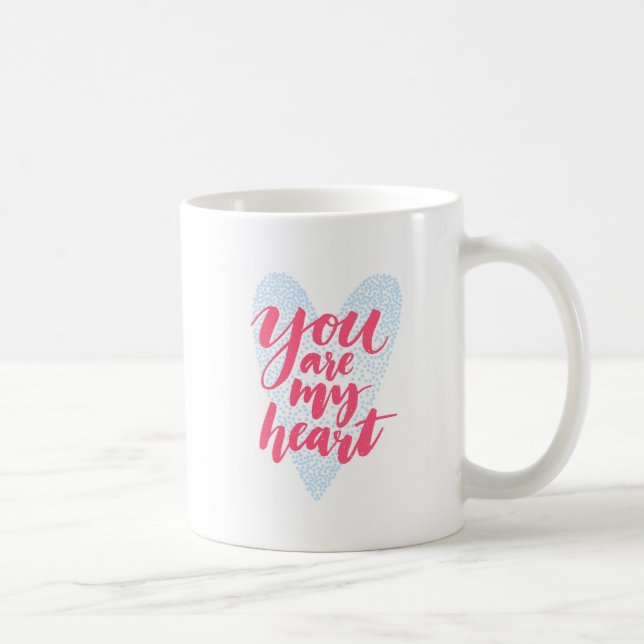 Caneca De Café Você é meu coração (Direita)