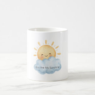 Caneca De Café Você É Meu Sol Feliz Nuvem Sol