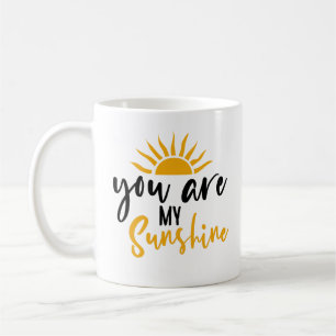 Caneca De Café Você É Minha Citação De Sol // Inspiração