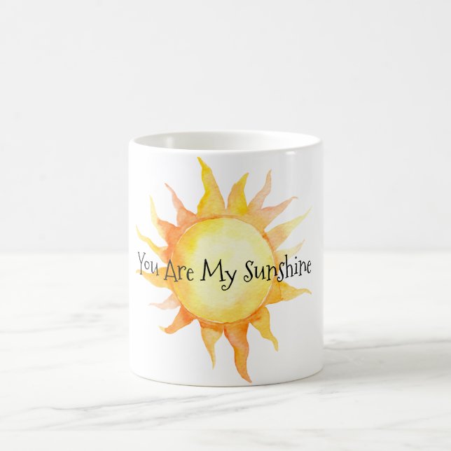Caneca De Café Você É Minha Luz do Sol (Centro)