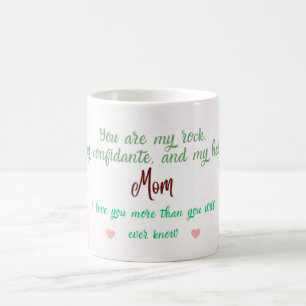 Caneca De Café Você é minha pedra, meu confidente e meu herói