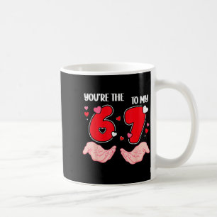 Caneca De Café Você é o 6 para o meu 7 Dia dos Namorados 67 Meme