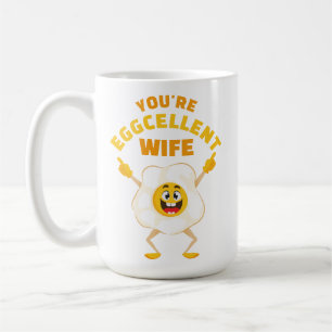Caneca De Café Você é o excelente aniversário da esposa, um belo