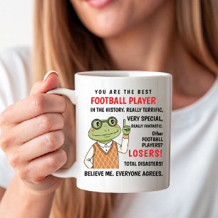 Caneca De Café Você É o Melhor Jogador de Futebol, Outros Perdedo