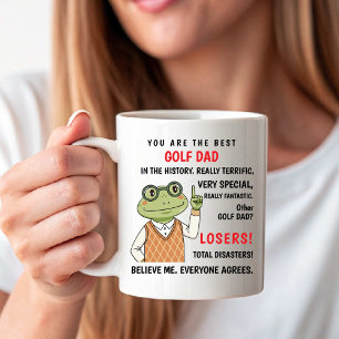 Caneca De Café Você É o Melhor Pai de Golfe, Outros Perdedores En