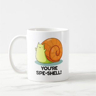 Caneca De Café Você é o Spe-shell Engraçado.