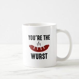 Caneca De Café Você é o Wurst