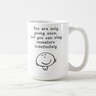 Caneca De Café "Você é somente novo uma vez "