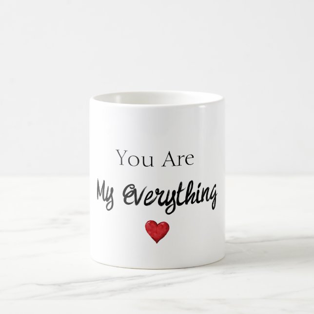 Caneca De Café Você É Todo o Meu Coração (Centro)