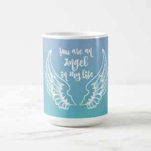 Caneca De Café Você é um Angel Quote