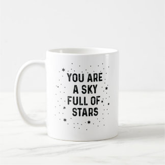Caneca De Café Você É Um Cheio De Estrelas