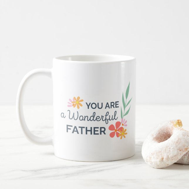 Caneca De Café Você É Um Dia de os pais Maravilhoso | Café Mug (Com Donut)