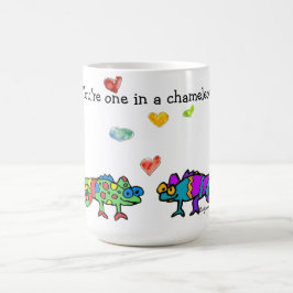 Caneca De Café Você é Um em um Camaleão