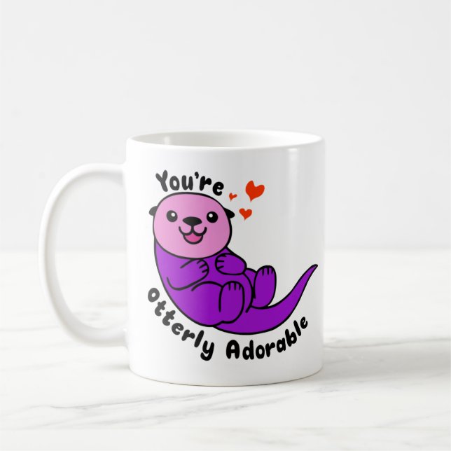 Caneca De Café Você é um Mug terrivelmente adorável (Esquerda)