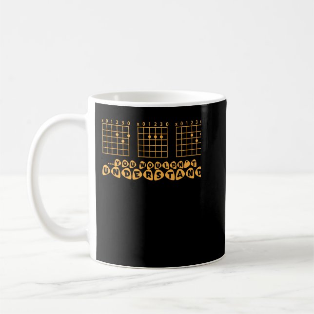 Caneca De Café Você é um Pai de violão (Esquerda)
