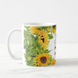 Caneca De Café Você é uma bênção para mim Sunflower