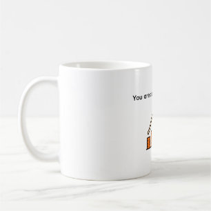 Caneca De Café Você Está Prestes a Ter Sucesso Postagem Personali