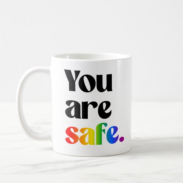 Caneca De Café Você está seguro (Esquerda)