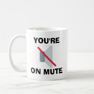 Caneca De Café Você está sem som