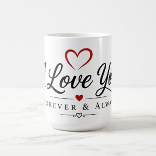Caneca De Café Você & Eu Para Sempre