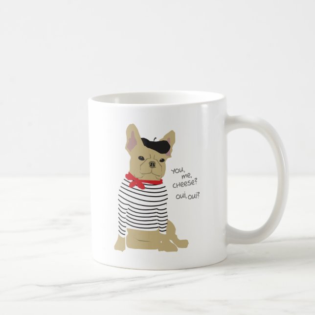 Caneca De Café Você, eu, queijo? (Direita)