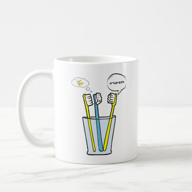 Caneca De Café Você Fala Eu Acho (Esquerda)