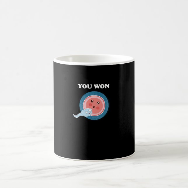 Caneca De Café Você ganhou a ciência humana da evolução da (Centro)