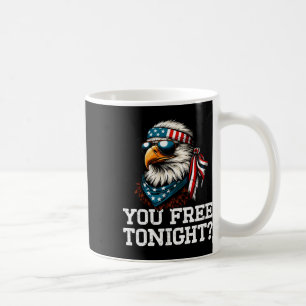 Caneca De Café Você Liberta Esta Noite Águia Engraçado Patriótico