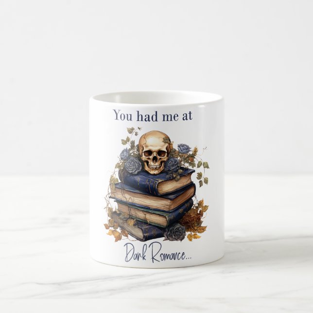 Caneca De Café Você me conquistou com Dark Romance (Centro)