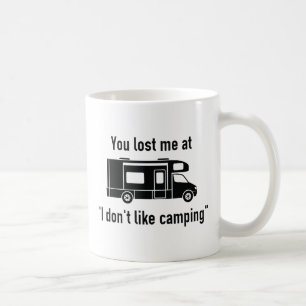 Caneca De Café Você Me Perdeu No Camping