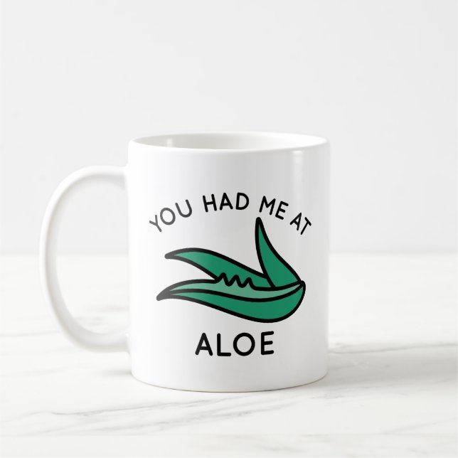 Caneca De Café Você Me Teve Na Aloe (Esquerda)