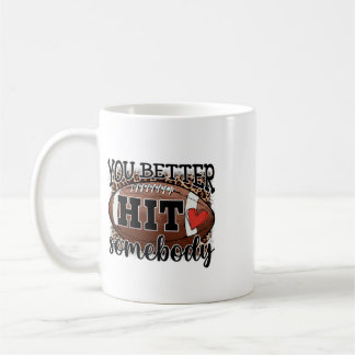 Caneca De Café Você Melhor Acertar Alguém Dia de Jogo Temporada d