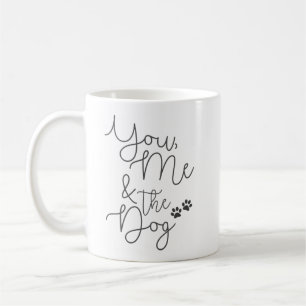 Caneca De Café Você, mim, e o cão
