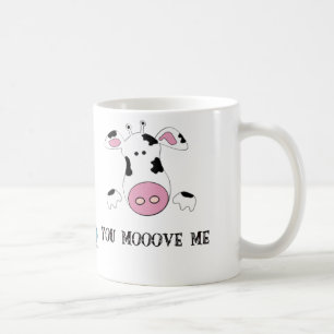 Caneca De Café Você Mooove mim