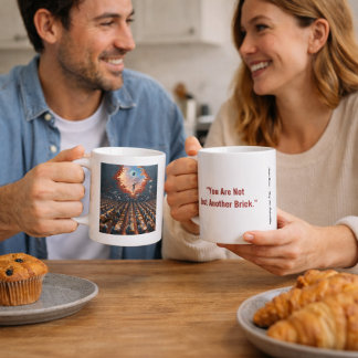 Caneca De Café Você Não É Apenas Outro Tijolo