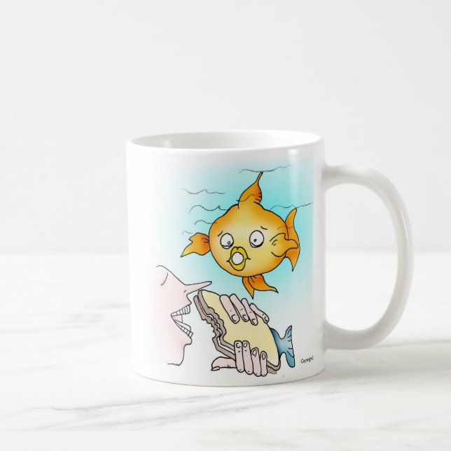 Caneca De Café Você não está indo realmente comer… (Direita)