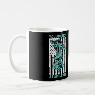 Caneca De Café Você Não Está No Meu Nível, No Land Survey Ou No U