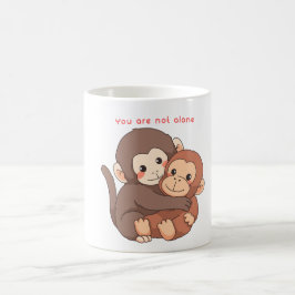 Caneca De Café Você não está sozinho Apoio