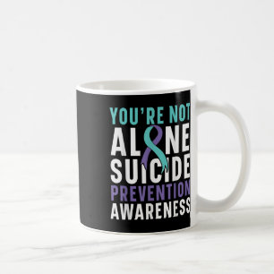 Caneca De Café Você Não Está Sozinho Prevenção à Depressão e Suic