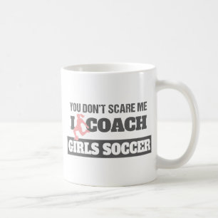 Caneca De Café Você não faz susto mim que eu treino o futebol d