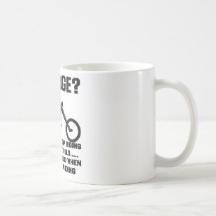 Caneca De Café Você não para de montar quando você obtem idoso