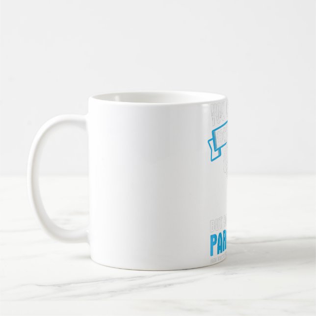 Caneca De Café Você não pode Comprar Felicidade Paramotor Powered (Esquerda)