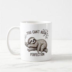 Caneca De Café Você não pode derrubar a preguiçosa perfeição