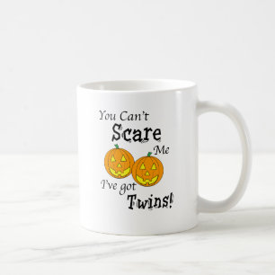 Caneca De Café Você não pode susto mim gêmeos - abóboras