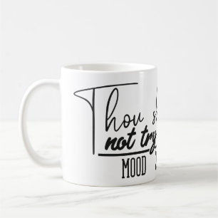 Caneca De Café Você Não Vai Me Tentar.