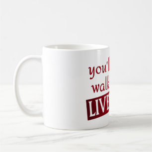 Caneca De Café Você nunca andará sozinho Liverpool