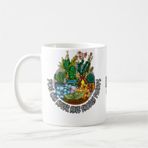 Caneca De Café Você Nunca Pode Ter Muitas Plantas Vaso de Flores