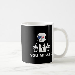 Caneca De Café Você Perdeu O Shot Republican Pro Trump