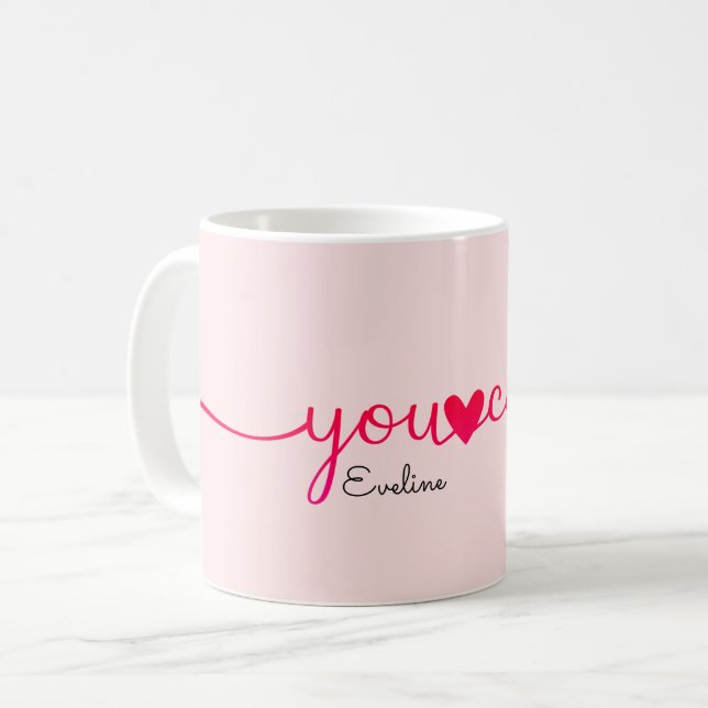 Caneca De Café Você pode (Frente Esquerda)