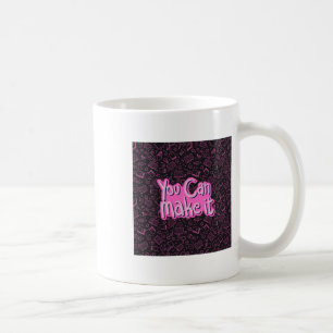 Caneca De Café Você Pode Fazer Adesivo